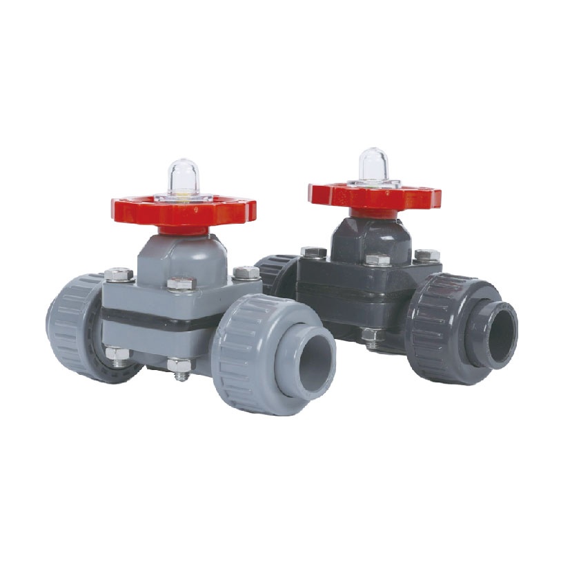 Double Union Diaphragm Valve